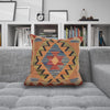 Hand Knotted Kilim Cushion 1' 6" x 1' 6" (ft) - No. 34565