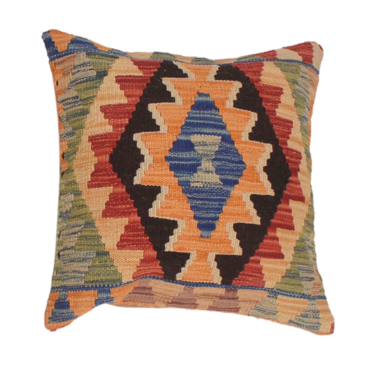 Vegetable Kilim Cushion Cover 1' 6" x 1' 6" (ft) - No. 34568