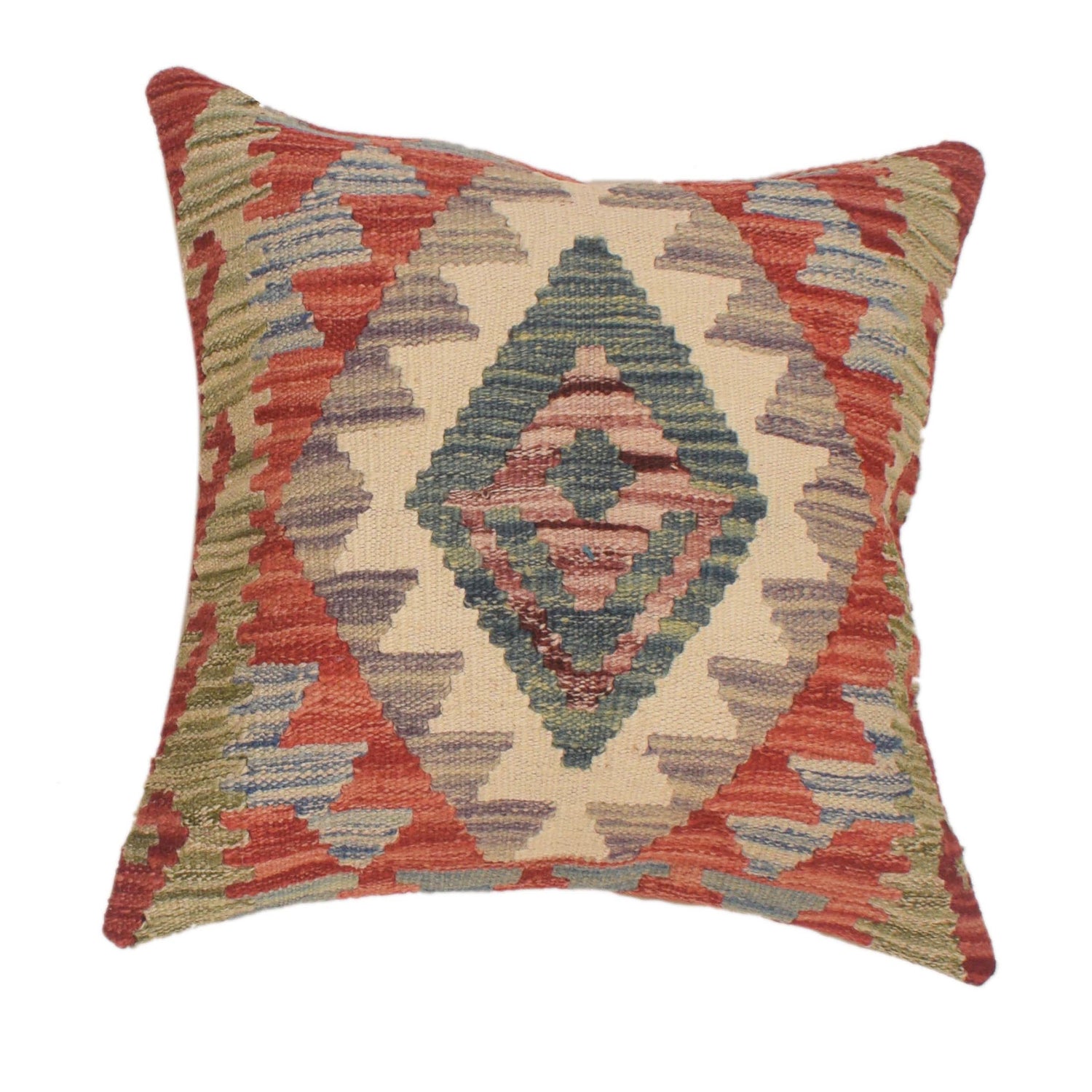 Handmade Kilim Cushion 1' 4" x 1' 6" (ft) - No. 34569