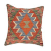 Hand Knotted Kilim Cushion 1' 6 x 1' 6 (ft) - No. 34572