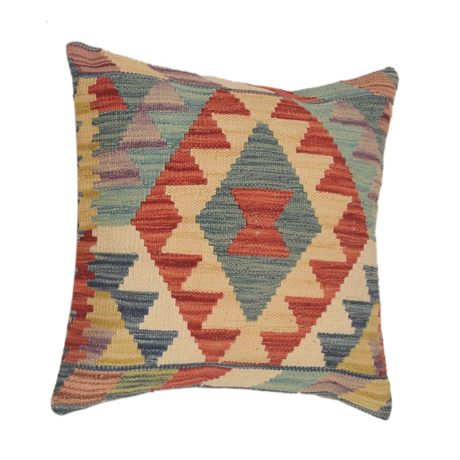 Square Size Kelim Cushion 1' 6" x 1' 6" (ft) - No. 34573