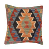 Hand Knotted Kilim Cushion 1' 6 x 1' 6 (ft) - No. 34575