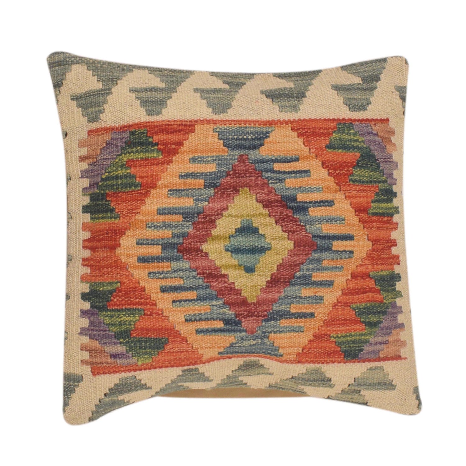 Kilim Cushion Covers 1' 6 x 1' 6 (ft) - No. 34579