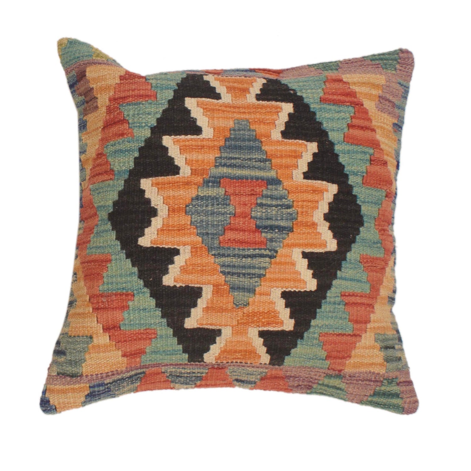 Vegetable Kilim Cushion Cover 1' 7" x 1' 7" (ft) - No. 34581