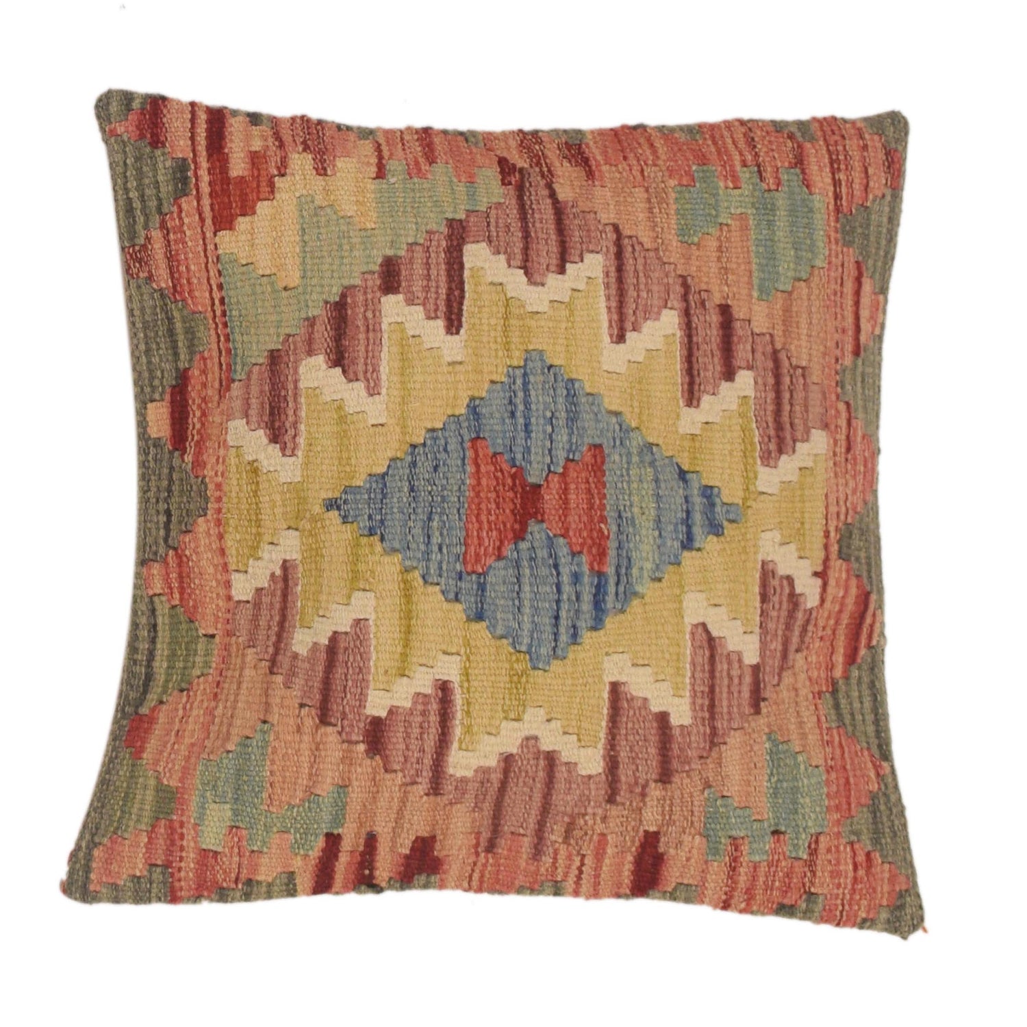 Handmade Kilim Cushion 1' 6 x 1' 6 (ft) - No. 34588