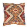 Hand Knotted Kilim Cushion 1' 6 x 1' 6 (ft) - No. 34589