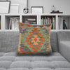Turkish Design Kilim Cushion 1' 5" x 1' 7" (ft) - No. 34592
