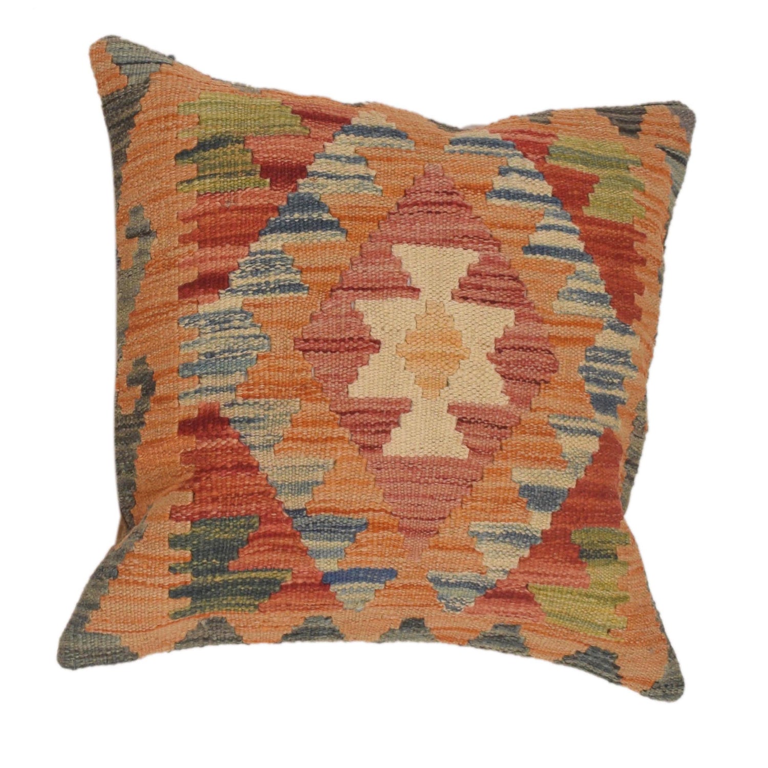 Square Size Kelim Cushion 1' 6 x 1' 6 (ft) - No. 34593