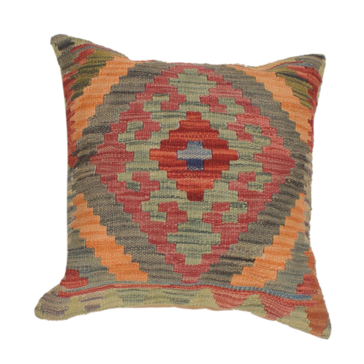 Handmade Kilim Cushion 1' 6" x 1' 6" (ft) - No. 34603