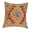 Turkish Design Kilim Cushion 1' 6" x 1' 6" (ft) - No. 34604