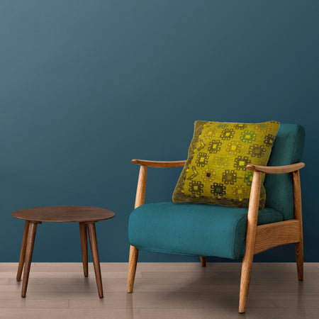 Overdyed Cushion Cover 1' 5" x 1' 6" (ft) - No. 38457