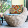 Vegetable Kilim Cushion Cover 1' 5" x 1' 6" (ft) - No. 38460