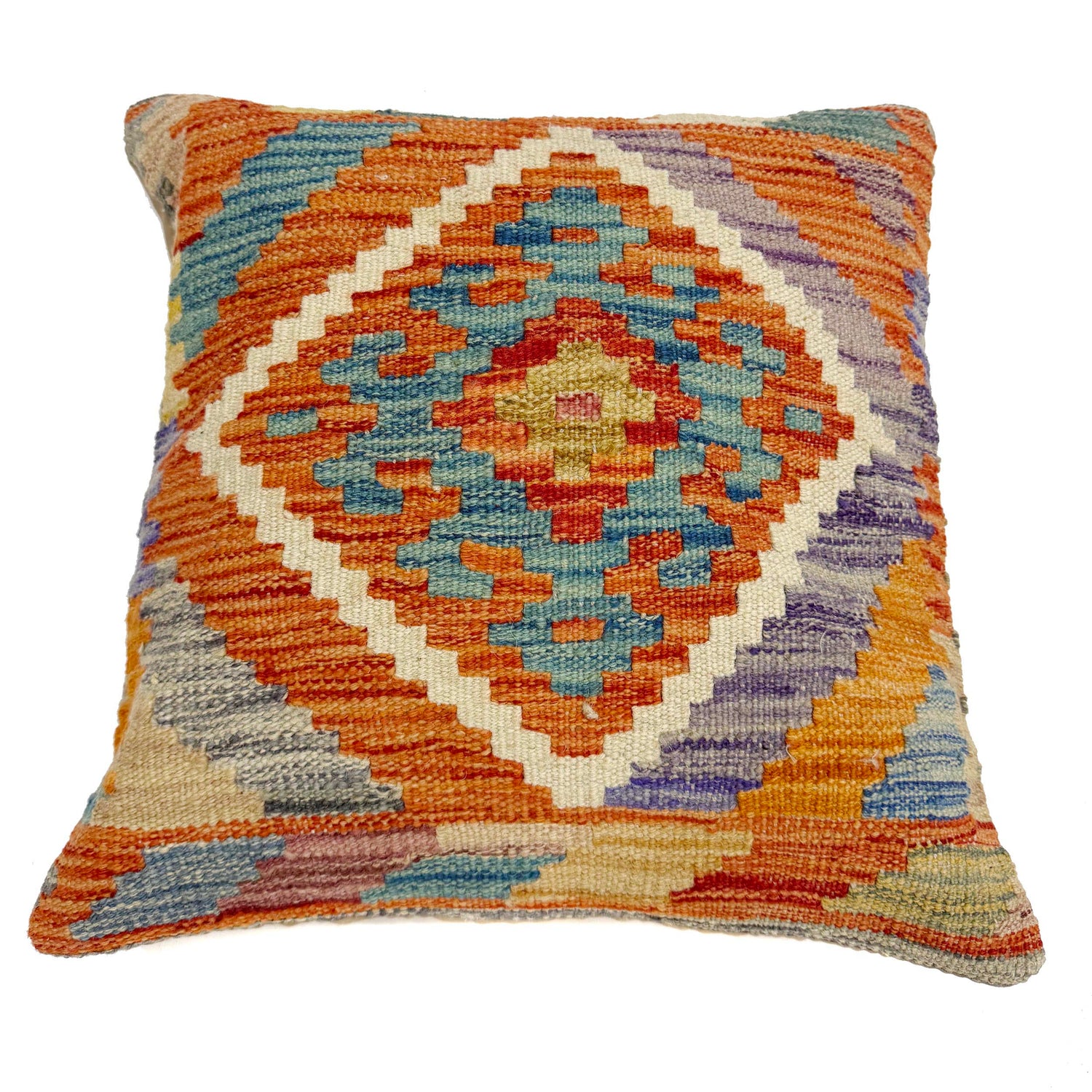 Handmade Kilim Cushion 1' 6" x 1' 6" (ft) - No. 38461