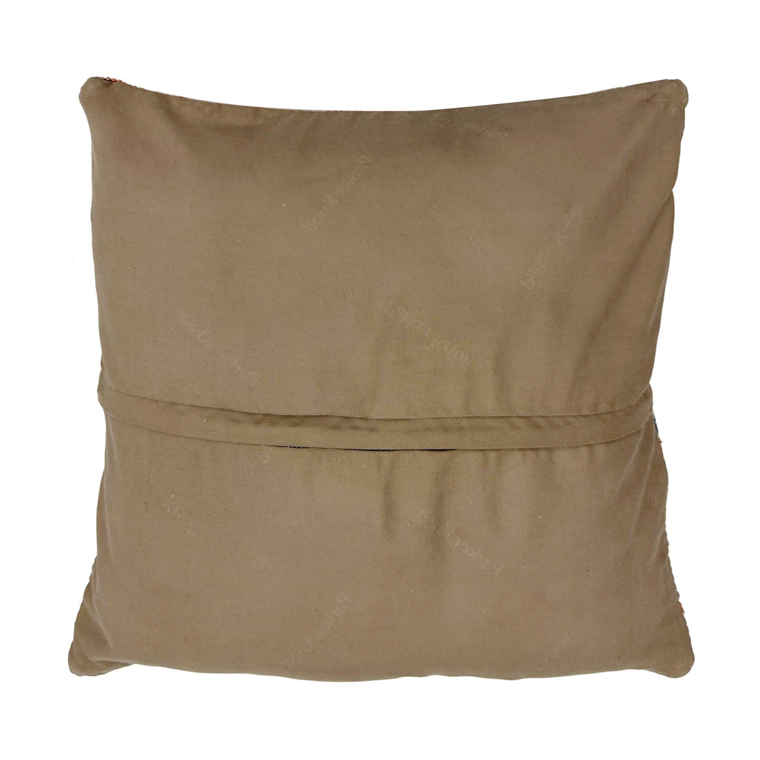 Turkish Style Kelim Cushion 1' 6" x 1' 6" (ft) - No. 38463