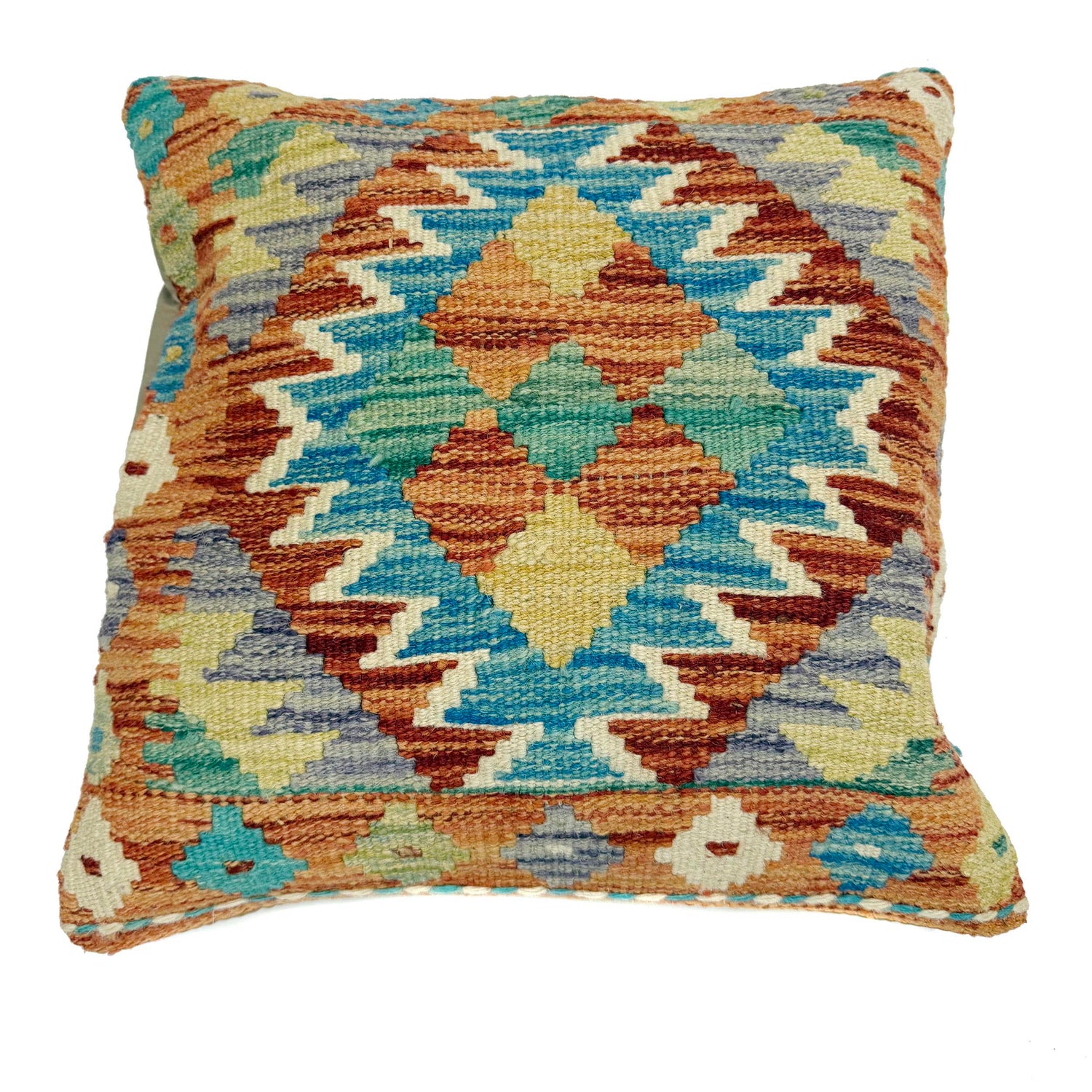 Turkish Design Kilim Cushion 1' 5" x 1' 5" (ft) - No. 38465