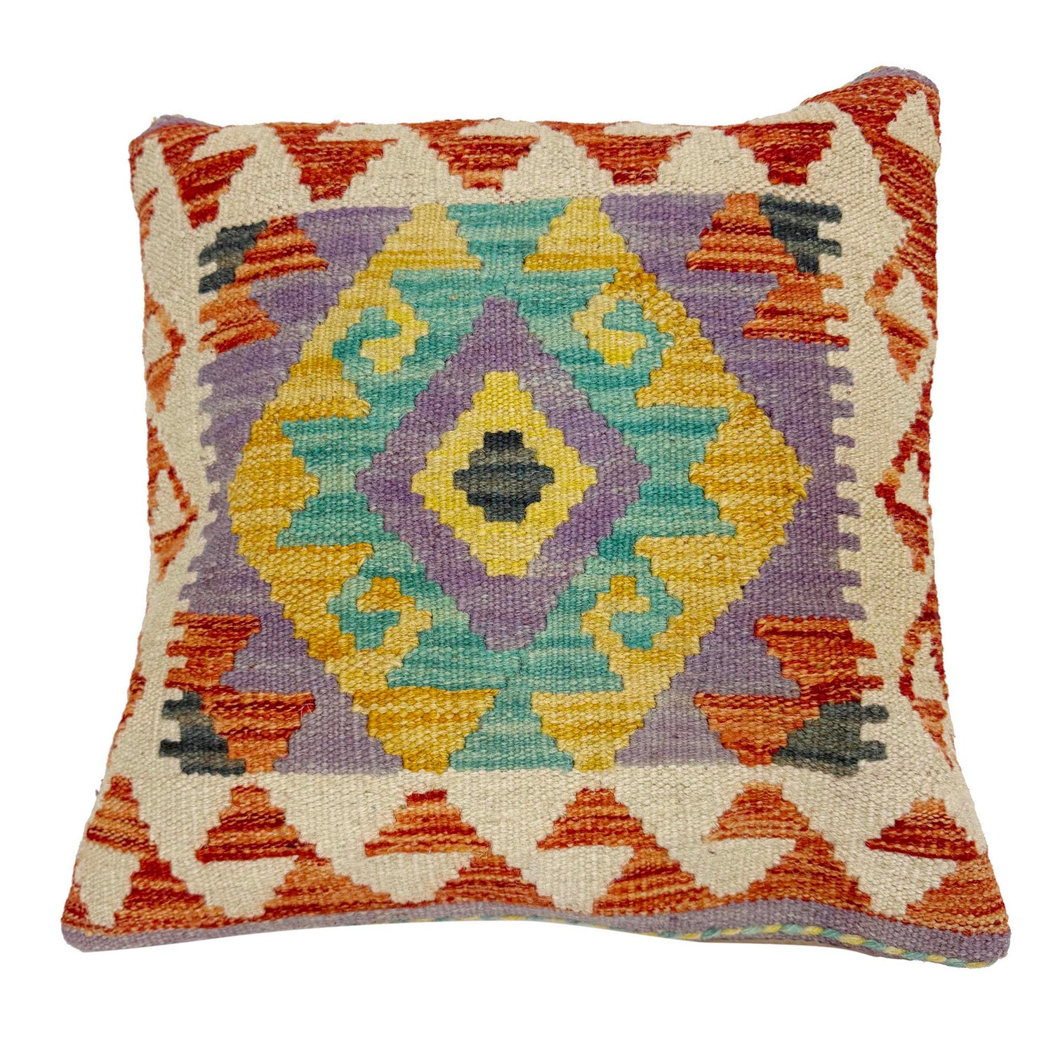 Handmade Kilim Cushion 1' 5" x 1' 5" (ft) - No. 38467