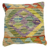 Turkish Style Kelim Cushion 1' 6" x 1' 5" (ft) - No. 38469