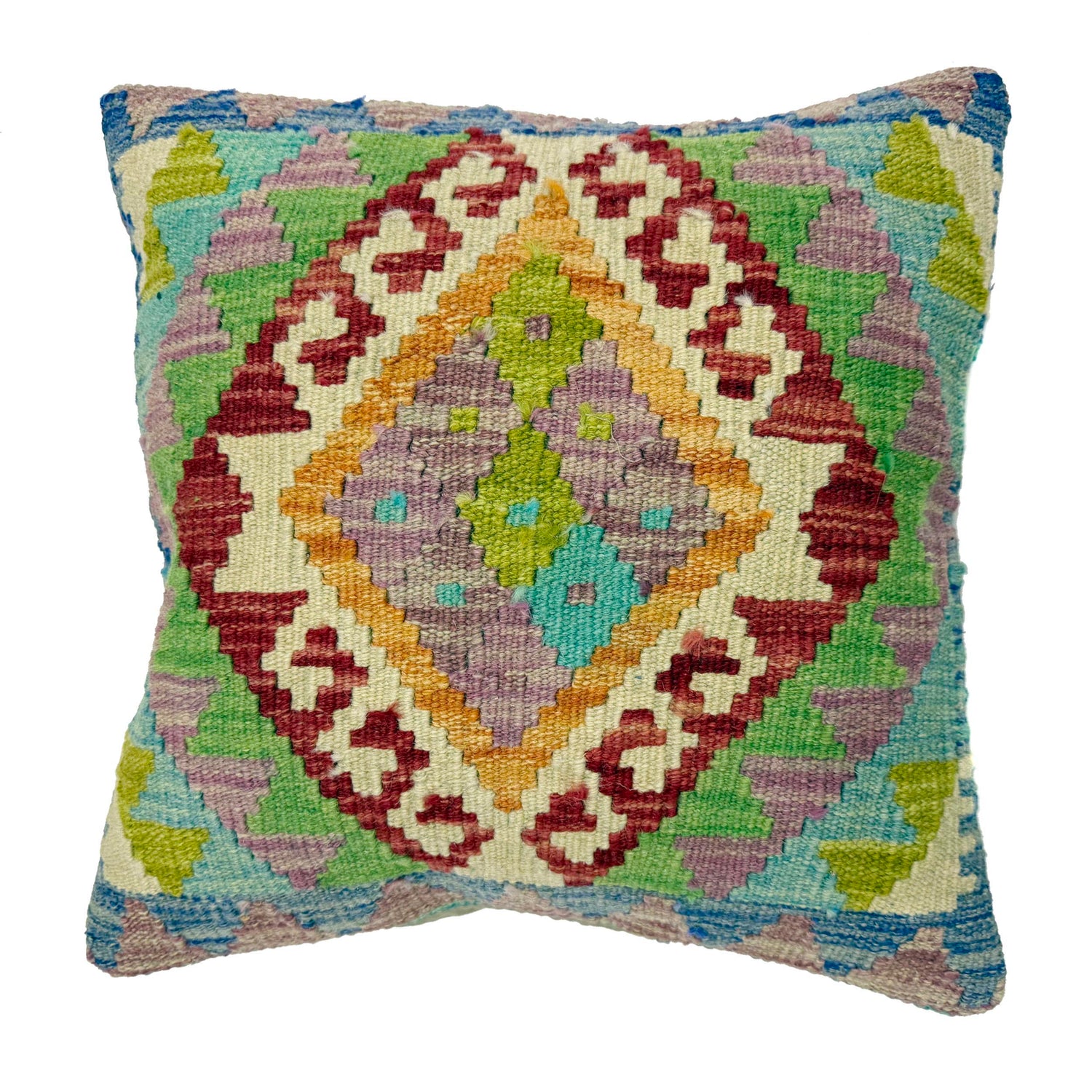 Turkish Design Kilim Cushion 1' 5" x 1' 5" (ft) - No. 38472