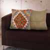 Turkish Style Kelim Cushion 1' 5" x 1' 6" (ft) - No. 38476