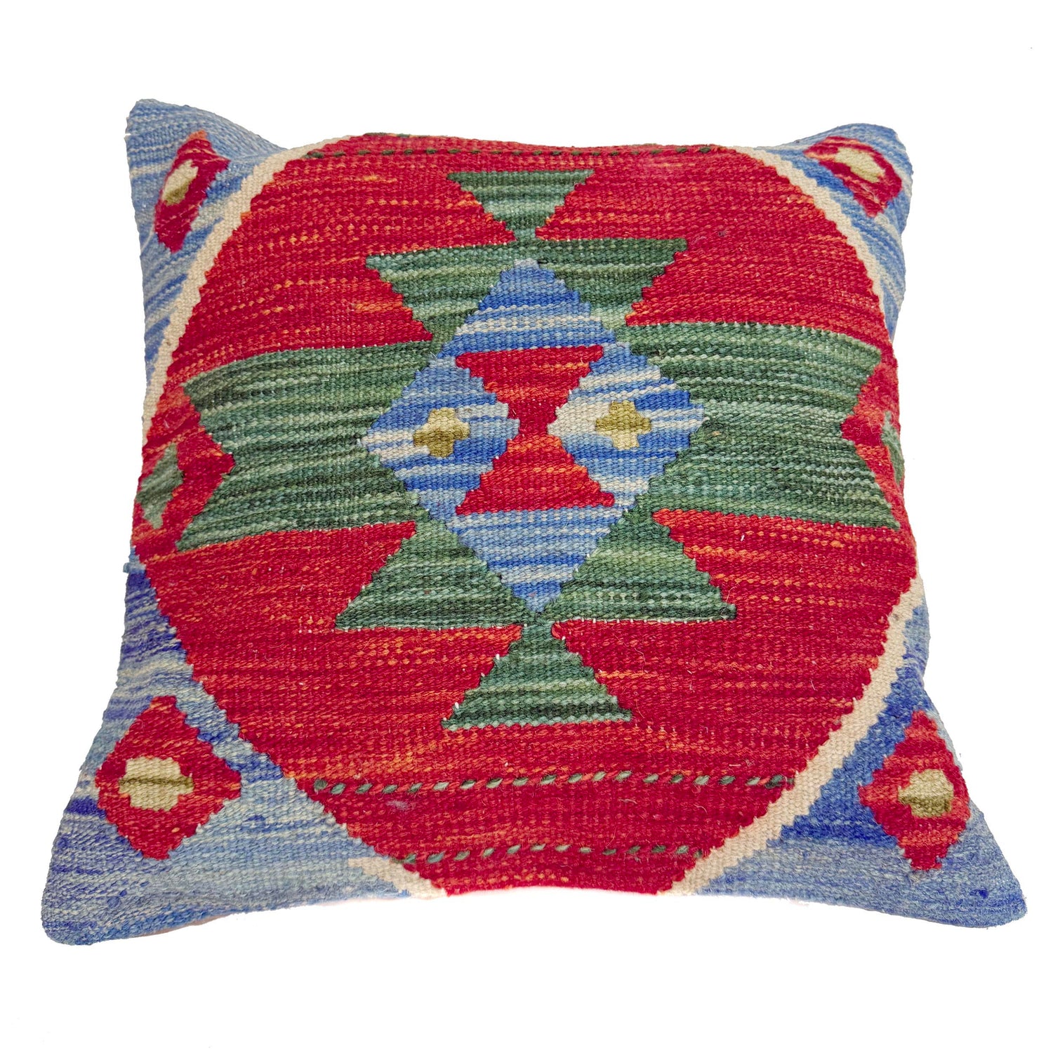 Handmade Kilim Cushion 1' 5" x 1' 6" (ft) - No. 38481