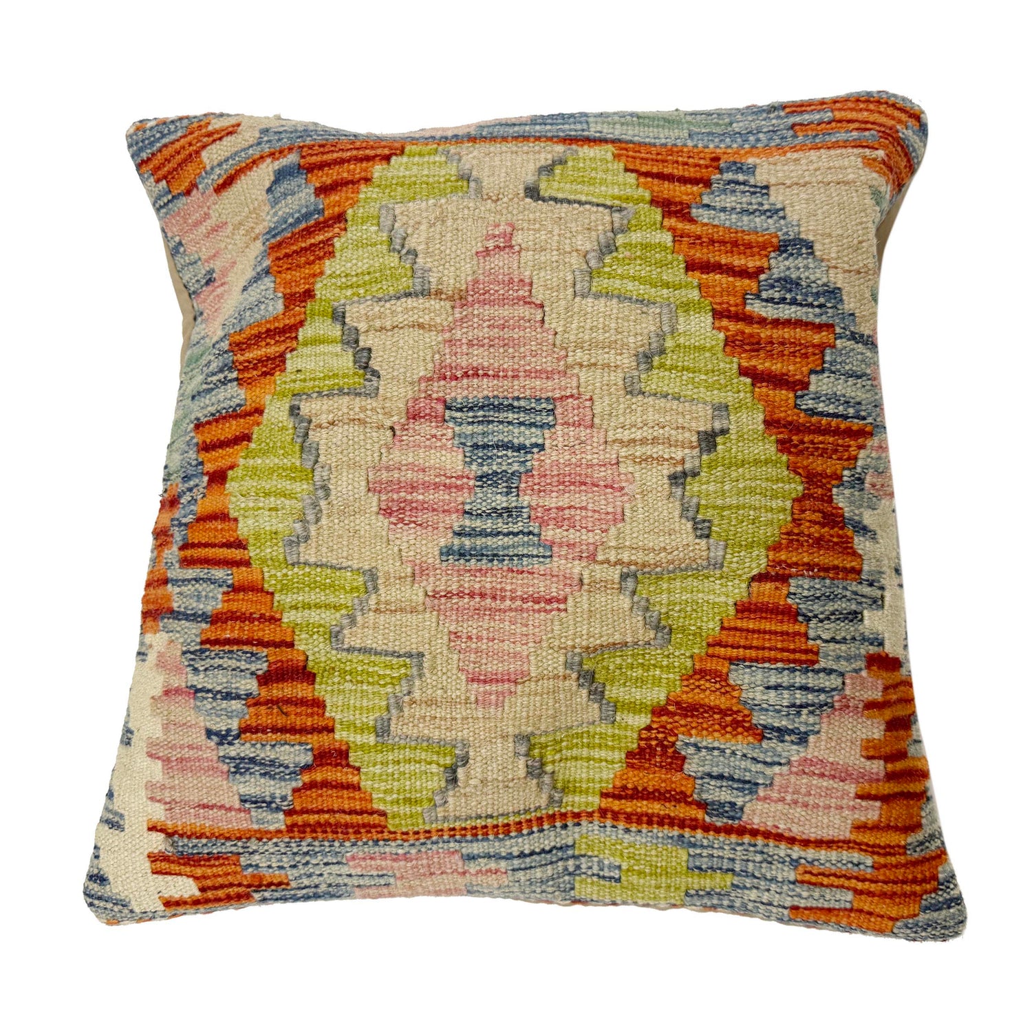 Turkish Design Kilim Cushion 1' 5" x 1' 6" (ft) - No. 38486