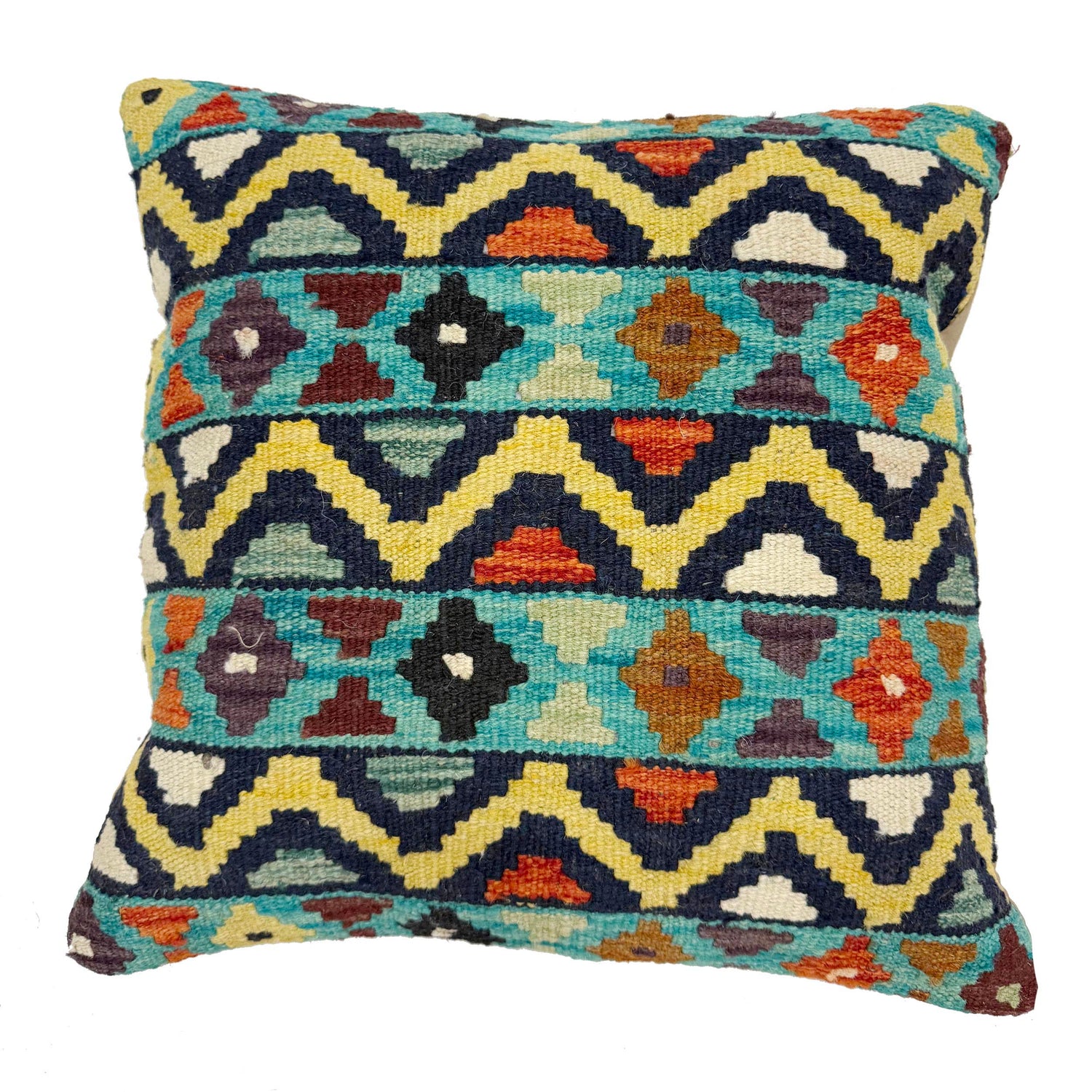Vegetable Kilim Cushion Cover 1' 5" x 1' 6" (ft) - No. 38487