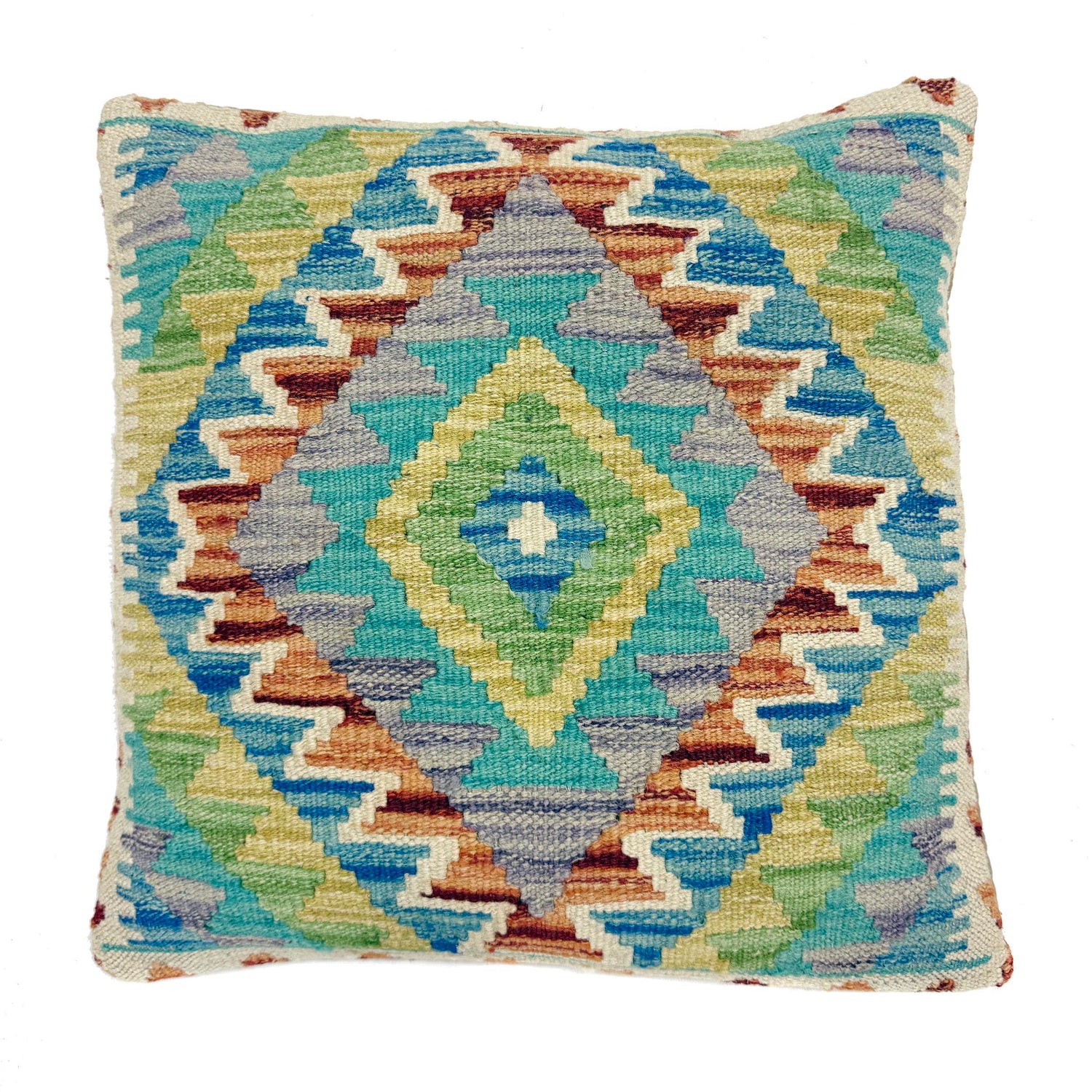 Vegetable Kilim Cushion Cover 1' 5" x 1' 6" (ft) - No. 38502
