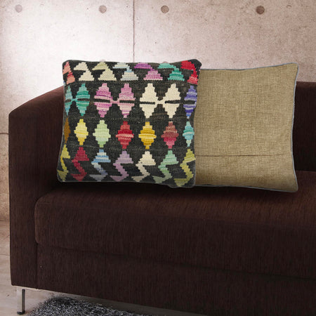 Handmade Kilim Cushion 1' 5" x 1' 5" (ft) - No. 38503