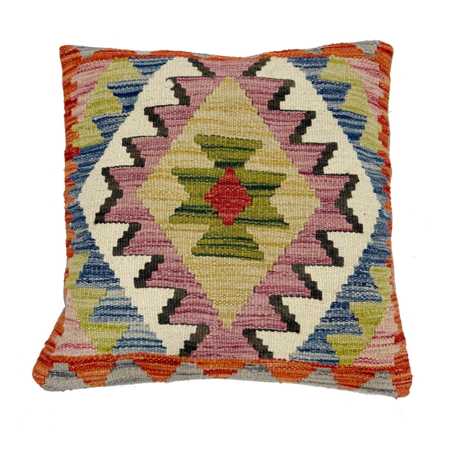 Turkish Style Kelim Cushion 1' 5" x 1' 6" (ft) - No. 38505