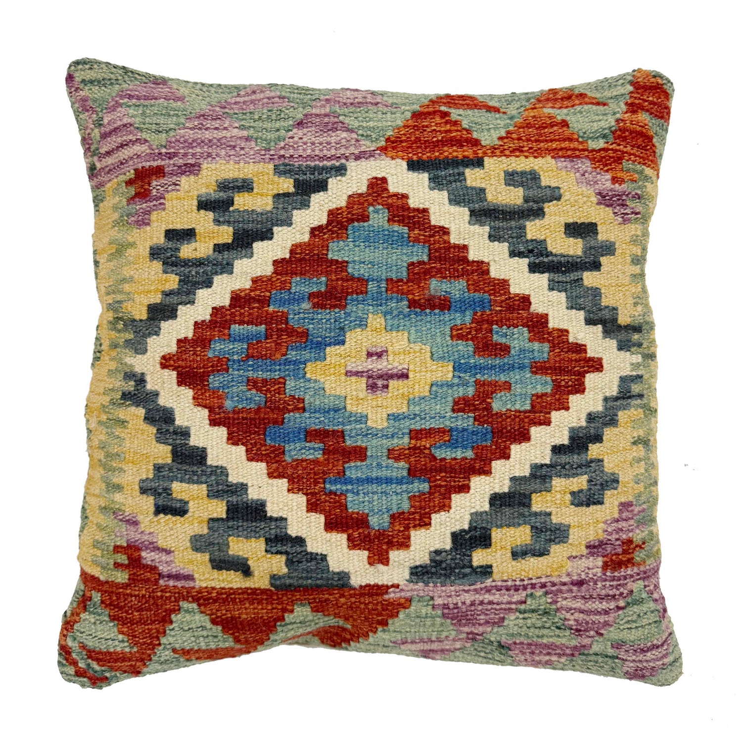 Turkish Design Kilim Cushion 1' 5" x 1' 5" (ft) - No. 38508