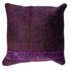 Hand Knotted Overdyed Carpet Cushion 1' 5" x 1' 5" (ft) - No. 38518