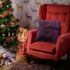 Overdyed Carpet Cushion Cover 1' 5" x 1' 6" (ft) - No. 38519