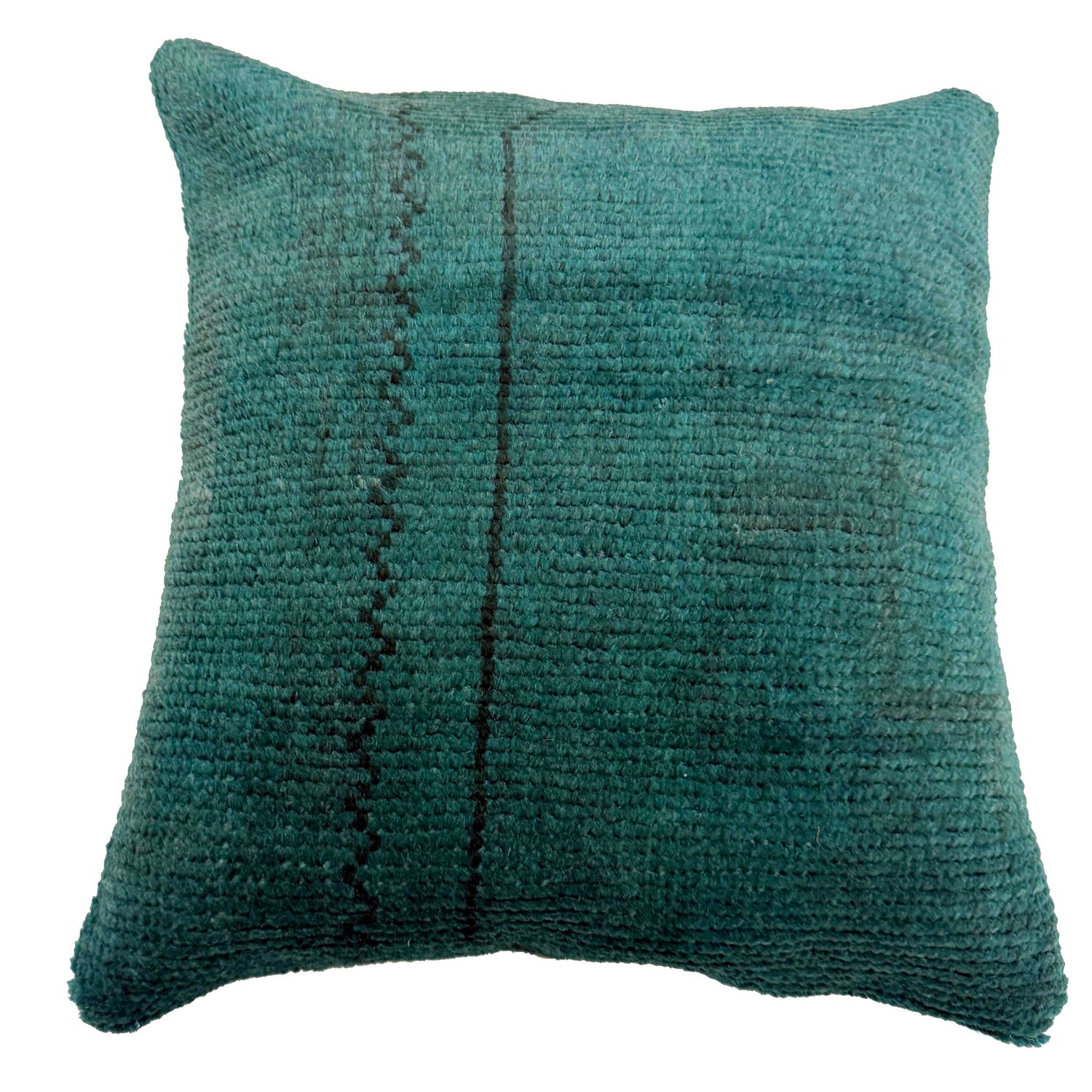 Overdyed Carpet Cushion 1' 5" x 1' 4" (ft) - No. 38524