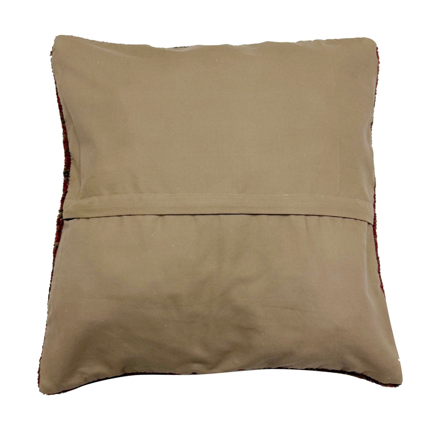 Handmade Overdyed Carpet Cushion 1' 5" x 1' 5" (ft) - No. 38525
