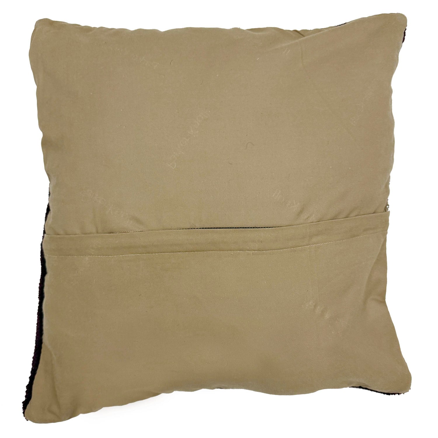 Handmade Overdyed Carpet Cushion 1' 6" x 1' 5" (ft) - No. 38527
