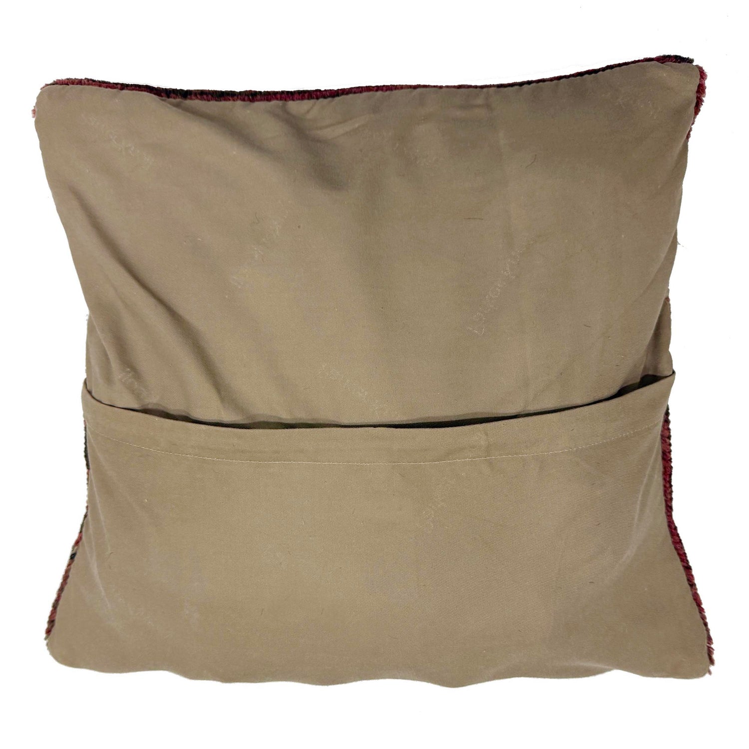 Overdyed Carpet Cushion Cover 1' 4" x 1' 4" (ft) - No. 38531