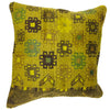 Handmade Overdyed Carpet Cushion 1' 6" x 1' 5" (ft) - No. 38532