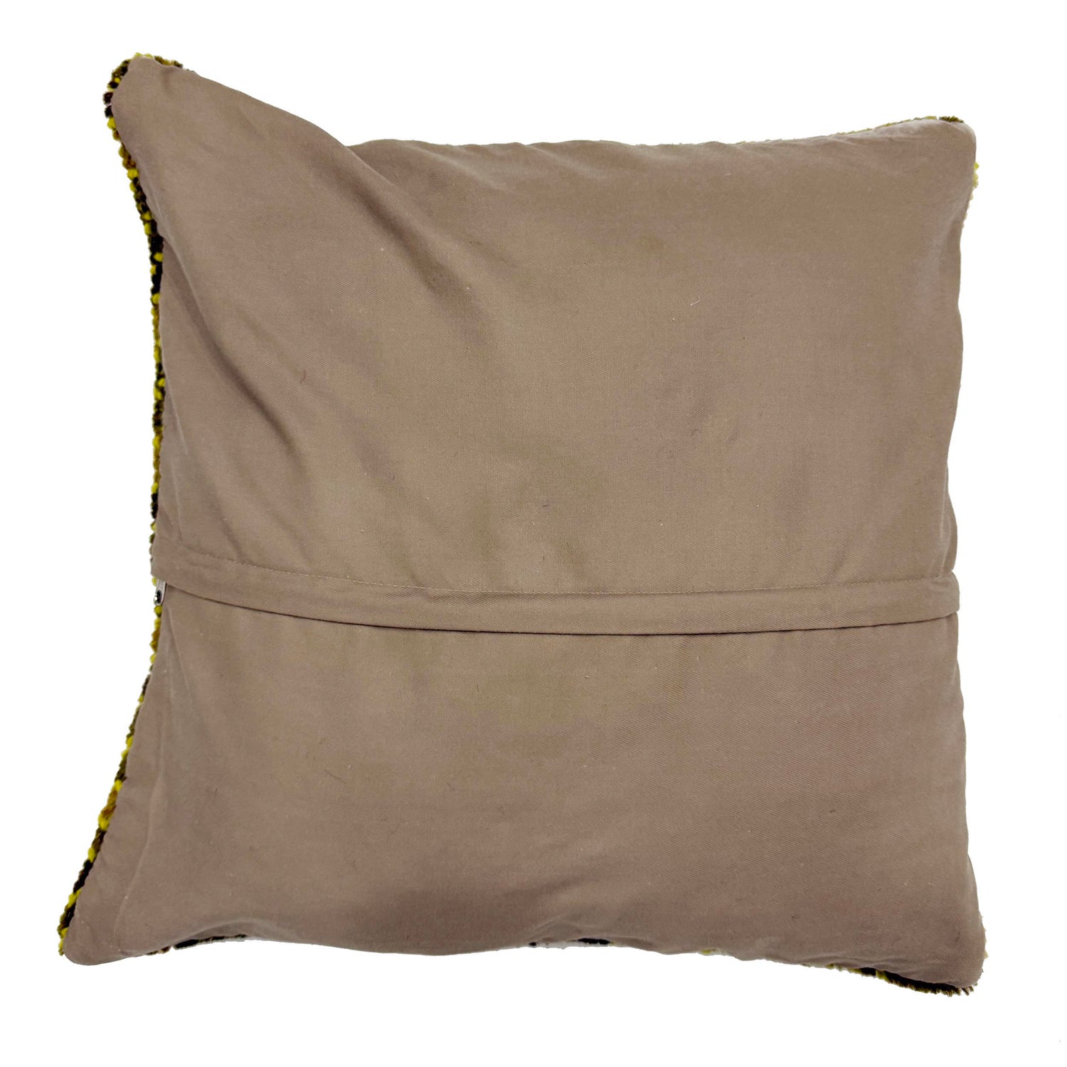 Handmade Overdyed Carpet Cushion 1' 6" x 1' 5" (ft) - No. 38532
