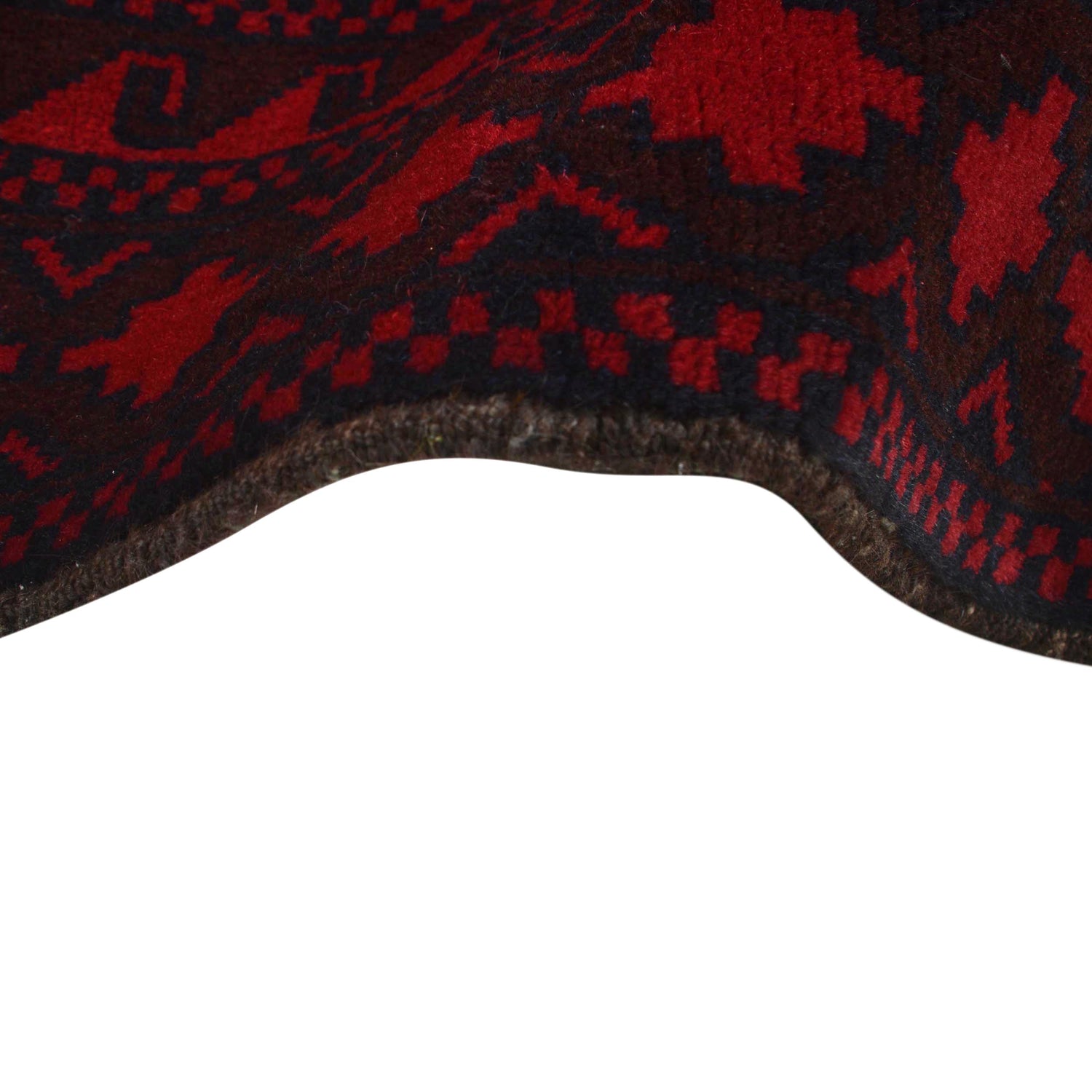 Hand Knotted Baluchi Rug 6' 10" x 9' 4" (ft) - No. 3939