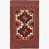 Handmade Flatweave Kilim 2' 9" x 4' 7" (ft) - No. 3964