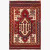 Handmade Flatweave Kilim 2' 10" x 4' 4" (ft) - No. 3966