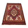 Handmade Flatweave Kilim 2' 10" x 4' 4" (ft) - No. 3966