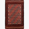 Handmade Flatweave Kilim 3' 1" x 4' 6" (ft) - No. 3971