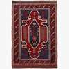 Handmade Flat Weave Kilim 2' 9" x 4' 2" (ft) - No. 3973