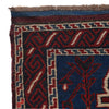 Handmade Flat Weave Kilim 2' 9" x 4' 2" (ft) - No. 3973