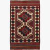 Handmade Vintage Kilim 2' 9" x 4' 5" (ft) - No. 3975