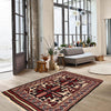 Handmade Flatweave Kilim 2' 8" x 3' 11" (ft) - No. 3981