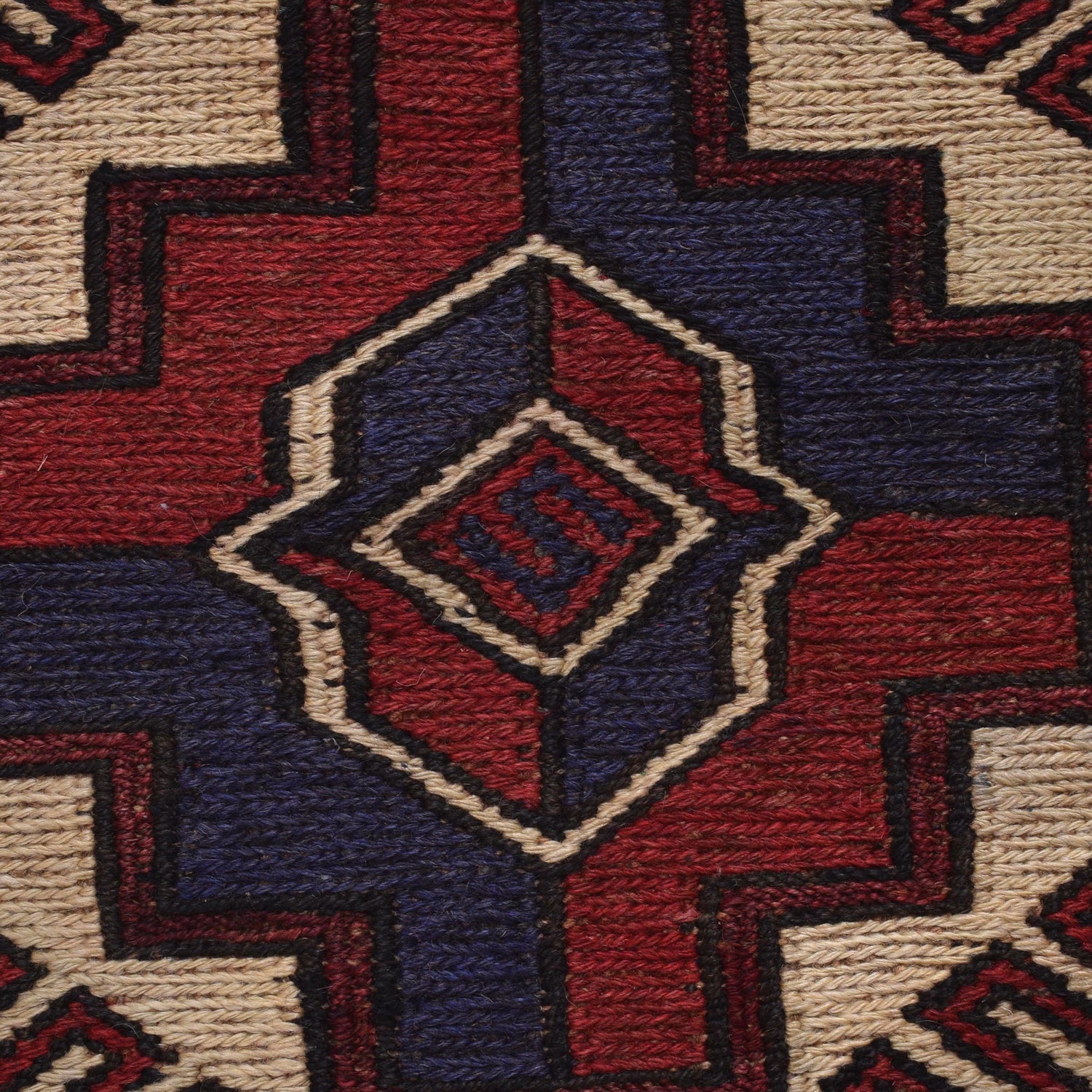 Handmade Flatweave Kilim 2' 9" x 4' 11" (ft) - No. 3991