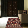 Handmade Flatweave Kilim 2' 9" x 4' 11" (ft) - No. 3991