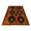 Orange Color Baluchi Carpet 6' 3" x 8' 6" (ft) - No. 4399